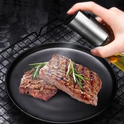 1 stuk - Olijfolie Sprayer - Olieverstuiver - 100ml - Cooking & Bakspray - Olie Sprayfles - Olie Dispenser - Keukenspray - Airfryer-accessoires met anti-druppelstop, dispenser, blikjes — thumbnail 3