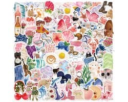 IMPERATORIS® Stickers Kinderen voor Jongens en Meisjes en Computer, Laptop, Telefoon, Kalenders - 100 Stuks