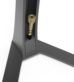 Universele Desktop Headphone en Headset Stand met Siliconen Padding en Adapter Houder - Zwart — thumbnail 2