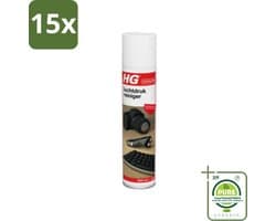 15 x HG - Luchtdrukreiniger - Reinigt Eenvoudig Moeilijk Bereikbare Plaatsen - 400 ml - Grootverpakking - Stofzuiger - Luchtreiniger - Schoonmaak - Elektronica Schoonmaken - Toetsenbord Schoonmaken