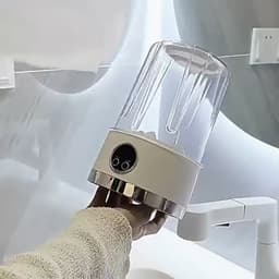 Draadloze mini-wasmachine van 1 liter, USB-opladen, 3000 mAh-batterij, draagbaar met twee snelheden, Geschikt voor op reis, Geschikt voor het wassen van sokken, ondergoed, kleding, kopjes, enz. — thumbnail 2