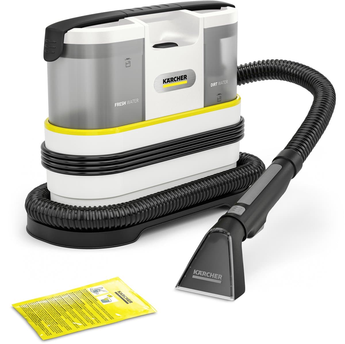 Kärcher SE 2 Spot Pure Tapijtreiniger - Vlekkenreiniger - 1,5l / 0,8l - Spotcleaner voor o.a. autostoelen - bureaustoelen - banken - vloerkleden - baby-en kinderstoelen en andere stoffen ondergronden — afbeelding 1