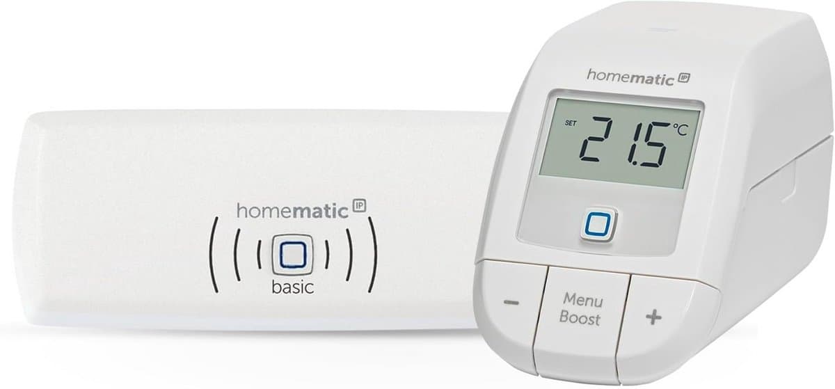 Slimme Verwarmingsset voor Thuisgebruik – Digitale Radiatorthermostaat met App en Spraakbesturing — afbeelding 1