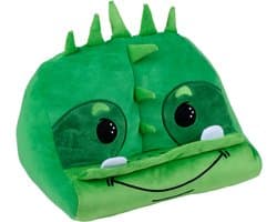 Eddy Toys Tablethouder Kussen 33x27x18 cm - Tablet Kussen met Opbergvak - Tablet Houder voor Bed en Bank - Tabletstandaard Kussen Groen - Tablethouder Kussen voor iPad en E-reader