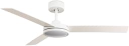 Faro Barcelona 34260 Barth L Led plafondventilator met verlichting wit 132 cm - Zomer en Winterstand - Afstandsbediening - Stille en energiezuiniger DC-motor — thumbnail 1