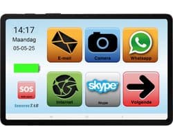 SeniorenTAB SA11W - Senioren tablet - Op basis van Samsung - 128GB - 11 inch - wifi - Tablet voor ouderen