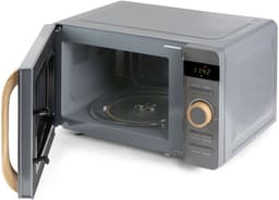 DOMO DO3420 Microgolfoven Solo ‘Wood You’ - Magnetron - Vrijstaand - 20 L - 700 W - Houtlook Handvat — thumbnail 5