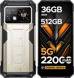 DOOGEE S200 Max 5G AI Outdoor-telefoon-22000 mAh/66 W batterij-36 (16 + 20) GB+512 GB-Android 15-6,72inch FHD+120 Hz-scherm aan de voorkant-1,3-inch scherm aan de achterkant-108 MP+20 MP nachtzicht+32 MP camera's-Dubbele 120 LM kampeerlamp-WiFi 6-NFC — thumbnail 1