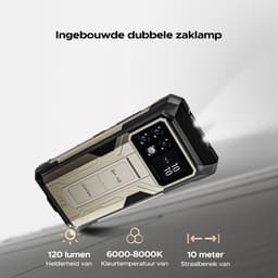 DOOGEE S200 Max 5G AI Outdoor-telefoon-22000 mAh/66 W batterij-36 (16 + 20) GB+512 GB-Android 15-6,72inch FHD+120 Hz-scherm aan de voorkant-1,3-inch scherm aan de achterkant-108 MP+20 MP nachtzicht+32 MP camera's-Dubbele 120 LM kampeerlamp-WiFi 6-NFC — thumbnail 10