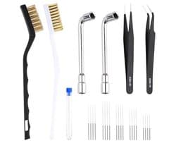 3D-printer Reinigingsset met 26 Stuks - Hulp bij Onderhoud van 3D-printers