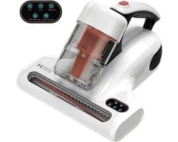 Huisstofmijt Stofzuiger - Mijtstofzuiger Voor Matrassen - Met LED-Display - 500 W Mijtstofzuiger Met UV-Licht En Huisstofmijtsensor - Ultrasoon Voor Mensen Met Allergieën - Verwijdert 99,9% Van De Allergenen Uit Bedden