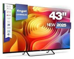 43 inch UHD 4K Smart TV met QLED en Dolby Digital