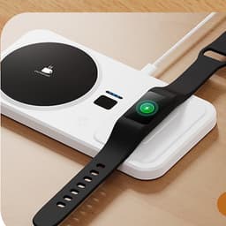 【Multifunctionele Kopwarmer】- 3-Traps Temperatuurregeling-Thermostaat-Kristalglas Paneel-Wireless Telefoonlader - Kopwarmer-Koffiewarmer-Theewarmer-Melkwarmer - Keuken-Bureau-Woonkamer - Warme Dranken Altijd Bereid-Comfort & Gemak Voor Koude Dagen — thumbnail 3