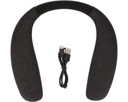 Draagbare Bluetooth Nekband Speaker met Stereogeluid en Handsfree Bellen