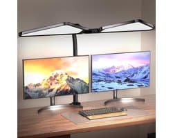 Ibenzoa® Verstelbare bureaulamp met vier kleurtemperaturen en vijf helderheidsniveaus