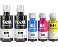 Navulinkt Multipack Compatibel voor H P Smart Tank Printers - Hoge Capaciteit