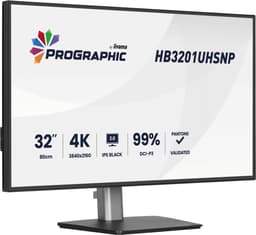 iiyama ProGraphic HB3201UHSNP-B1 - 32 inch - 4K - IPS Black 2.0 - Verstelbaar - DCI-P3(99%) - USB-C Dock — thumbnail 5