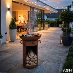 Plancha BBQ – ASH - Ember - Plancha barbecue met grillring – Vuurschaal & Plancha bakken — thumbnail 1