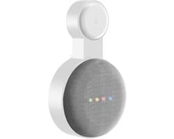 YONO Houder geschikt voor Google Nest Mini – Wall Mount – Wit