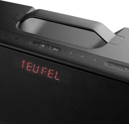 Teufel BOOMSTER 4 - Robuuste 2.1 bluetooth-speaker met DAB+ en FM-radio - Tot 23 uur batterijduur - Spatwaterbescherming, USB-C - Night Black — thumbnail 4