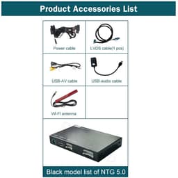 JUNSUN Draadloze CarPlay Android Auto Decoder Box Retrofit Kit Geschikt voor Mercedes Benz V-Klasse W447 Vito Viano NTG 5.0 — thumbnail 4