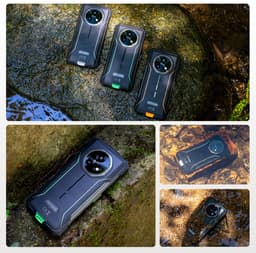 DOOGEE Fire 7 5G -Robuuste Smartphone-Outdoor Phone-16GB + 256GB/2TB- Android 15-6.6 inch HD+90Hz -13000mAh/18W -64MP+16MP AI Dual Camera-Construction Site Dedicated Phone-IP68 Waterproof-Dustproof-NFC-OTG-3 Card Slots — thumbnail 8
