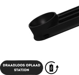 LEXO® - Kruimeldief PRO25- Draadloos opladen - 5 Opzet Stukken - 12000PA - Zwart - AutoStofzuiger - Mini Stofzuiger - HEPA Filter - Met Oplaadstation - EasyClean - Wit - Met Blaasfunctie om bv luchtbed op te blazen — thumbnail 5
