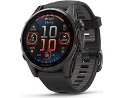 Garmin 010-02903-21 Fenix 8 – 43 mm AMOLED Titanium Smartwatch