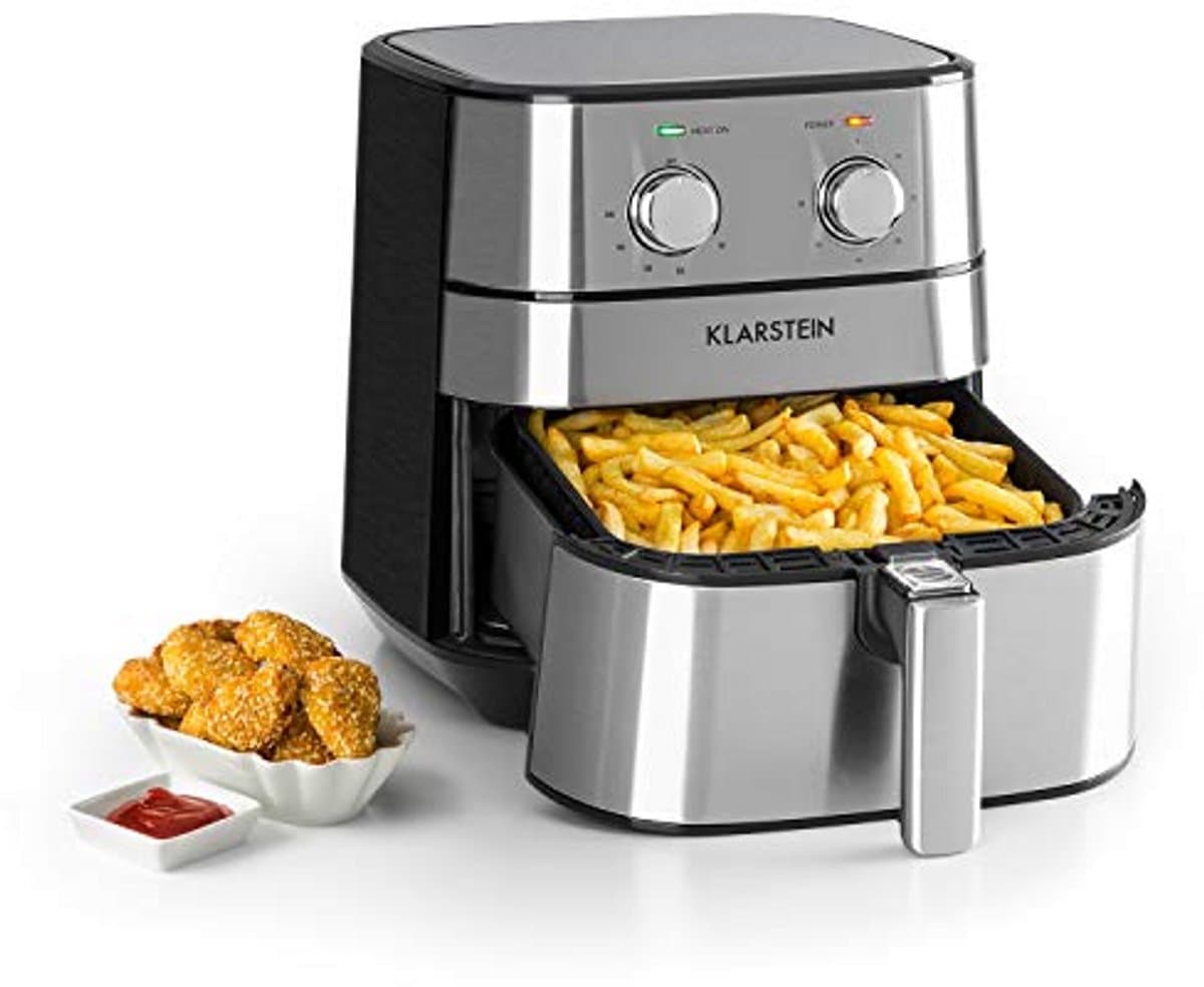 Hot Air Fryer 1700 Watt - Gezond Bakken Met Temperatuurinstelling en Timer - XXL Capaciteit 5.4L — afbeelding 1