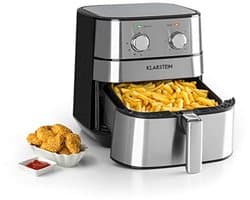Hot Air Fryer 1700 Watt - Gezond Bakken Met Temperatuurinstelling en Timer - XXL Capaciteit 5.4L