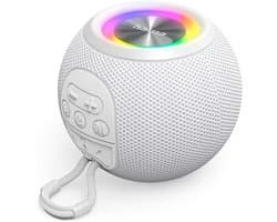 Draagbare Bluetooth 5.3 luidspreker met IPX7 waterdichtheid en 12 uur batterijduur