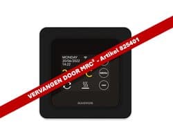 Remote Control WiFi, digitale klokthermostaat | RAL 9011 (Grafietzwart)