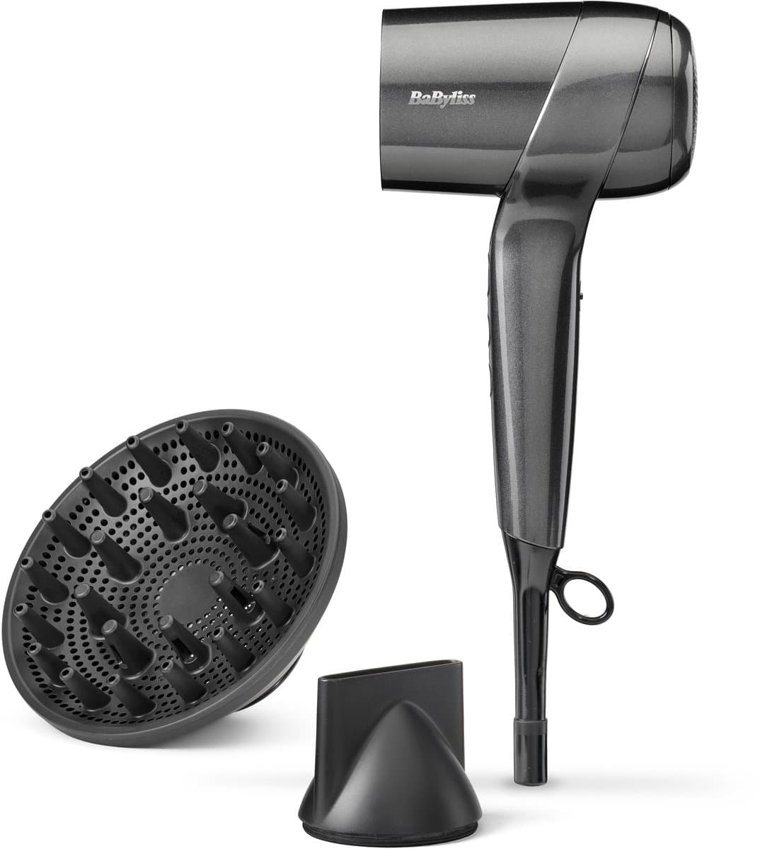 BABYLISS Titanium Shine Föhn D6200DE Föhn Metaalgrijs — afbeelding 1
