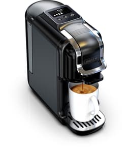 HiBREW H2C Koffiecupmachine – Hot & Cold Brew – Touchscreen – 7 Kopgroottes – Temperatuurregeling – 20 Bar – Compatibel met DG/NS/Lavazza – Zwart — thumbnail 2