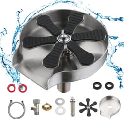 Glazen spoelmachine voor gootsteen - Automatische beker- en glasreiniger — thumbnail 1