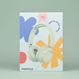 imoshion Kinder Koptelefoon met Draad - Met Decibelbegrenzer en Stickervellen - Koptelefoon Kinderen met AUX Kabel — thumbnail 6