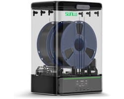 Filament Droger en Opbergbox voor 3D-printerfilament - 2 Spoelen, Tot 70°C, Voor PLA, PETG, ABS, TPU