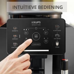Krups Sensation C50 EA910B - volautomatische espressomachine - 15 bar 5 drankjes zwart — thumbnail 3
