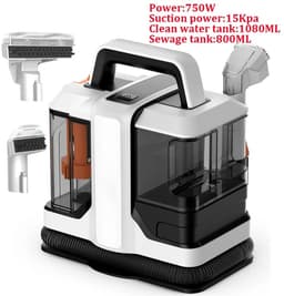 Vlekkenreiniger - 750W Tapijtreiniger - Reinigingsmachine - Bank Reiniger — thumbnail 4