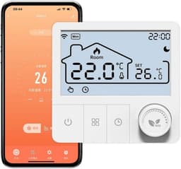 Slimme WiFi Boiler Thermostaat met App en Spraakbediening — thumbnail 1