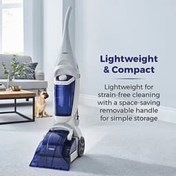 Tapijtwasmachine met 250 ml Reinigingsshampoo en 600 W Vermogen - Washington Blue — thumbnail 2