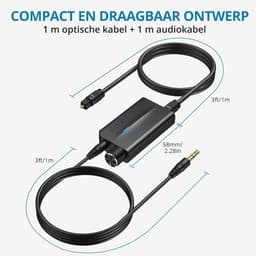 Hoogwaardige 192 kHz DAC-convertor voor digitaal naar analoog audio met volumeregelaar — thumbnail 5