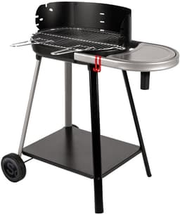 Vulcano 2000 houtskoolbarbecue met gietijzeren kuip en verchroomd stalen rooster — thumbnail 2