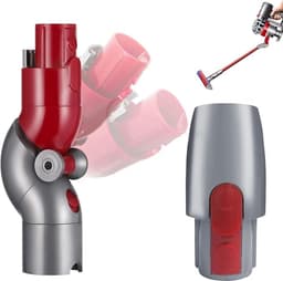 Hoek opzetstuk geschikt - voor Dyson V7 V8 V10 V11 V15 - Hoekstuk Adapter 90 graden tool hulpmiddel - Rood — thumbnail 1