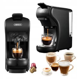 HiBREW H1A 4-in-1 Koffiecupmachine – Voor Nespresso, Dolce Gusto, ESE & gemalen koffie – Compact & Energiezuinig – Zwart — thumbnail 2