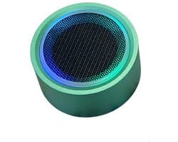 MagShake RGB Bluetooth Speaker – Mini Speaker met Magneetvoet – Shake Control – IPX7 Waterproof – TWS Stereo – 5–7 Uur Speeltijd - Groen