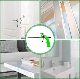 3 Stuks Schuimpistool - Professioneel PU Schuimpistool voor Vullen en Afdichten - Ergonomisch Design — thumbnail 5