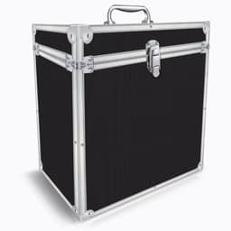 Vinyl Groove - Vinyl Record Storage Case Black — thumbnail 3