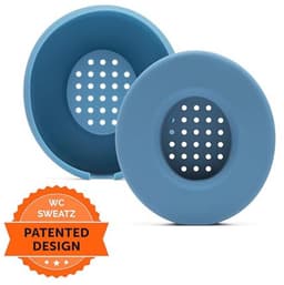 Zweetbestendige Hoofphone Covers voor Beats Solo - Comfortabel, Wasbaar en Gepatenteerd - Blue Slate — thumbnail 4
