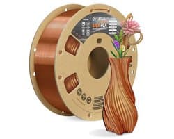 Silk Filament PLA 1.75mm voor 3D Printers - Clog-Free, 1kg Spoel